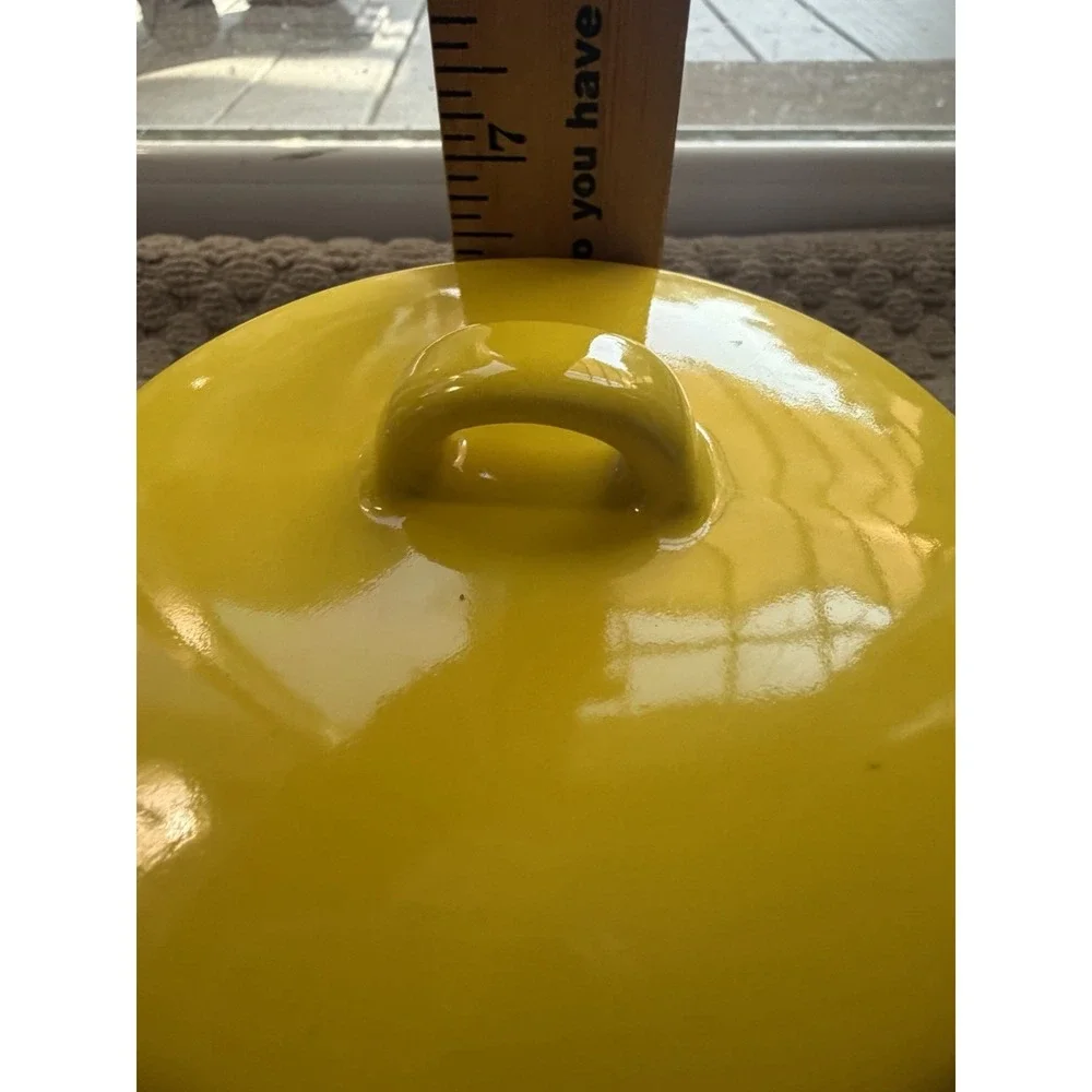 Peanuts Woodstock Easter Spring Gibson Ceramic Canister Jar with Yellow Lid